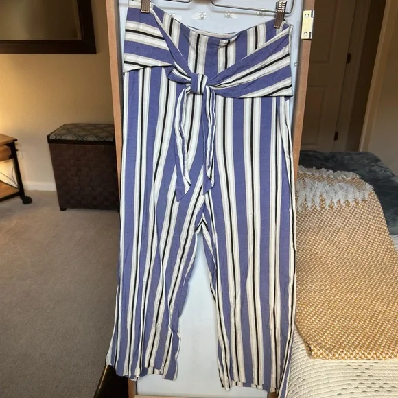 Express Cropped Culottes High Rise - Picture 2 of 7